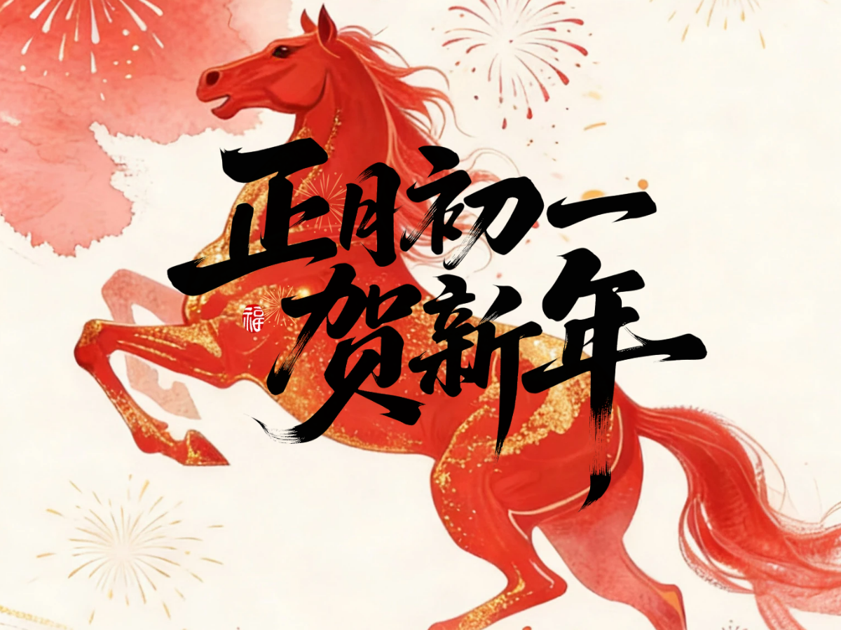 春节| 马年大吉，万事顺意！